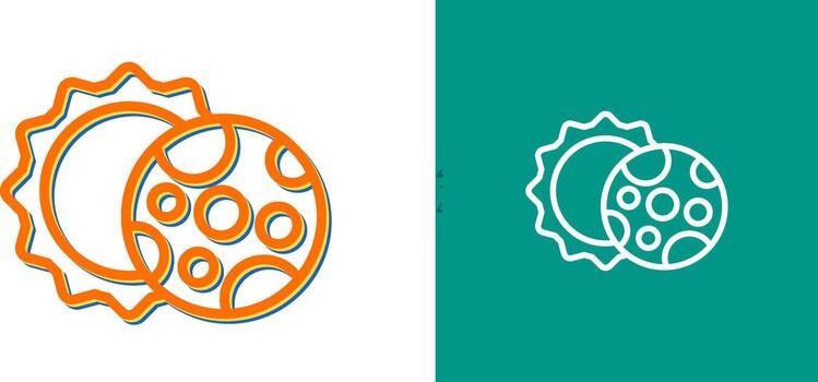 icono de vector de eclipse