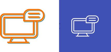 Computer Vector Icon