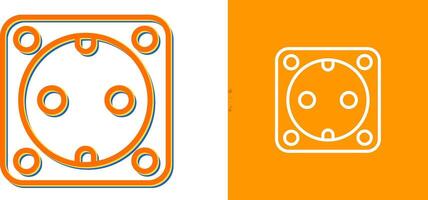 Unique Two Icons Set vector