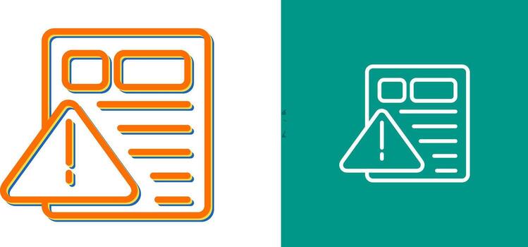 Document Vector Icon