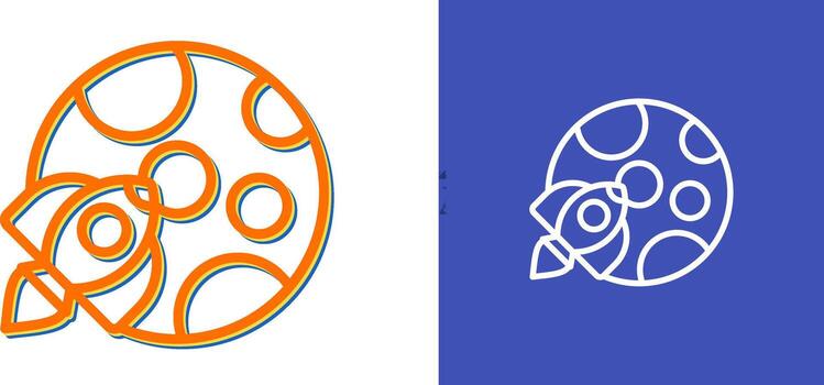 icono de vector de cohete