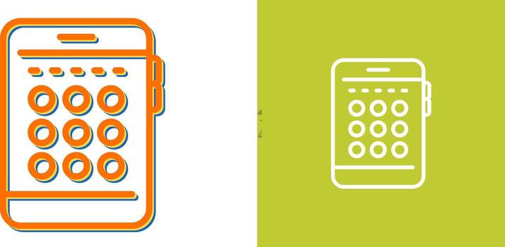 Pincode Vector Icon