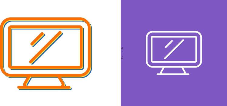 Computer Vector Icon