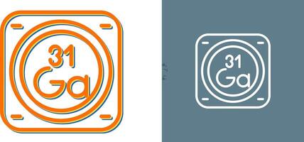 Unique Two Icons Set vector