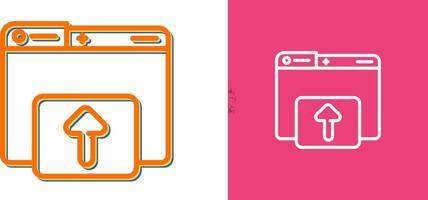 Uploading Vector Icon