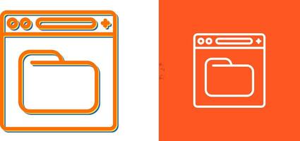 Browser Vector Icon