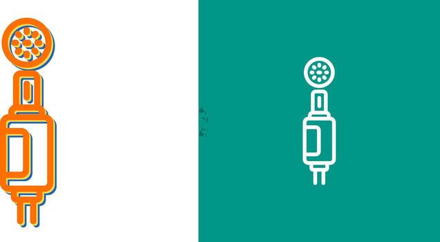 icono de vector de enchufe