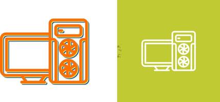Gaming Pc Vector Icon
