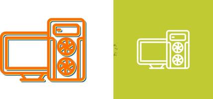 Gaming Pc Vector Icon