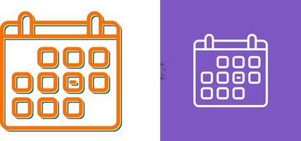 Unique Two Icons Set vector