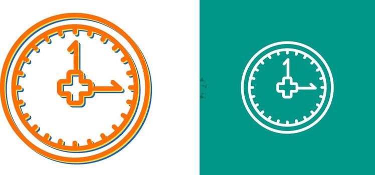 icono de vector de reloj