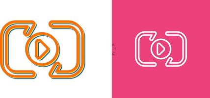 Unique Two Icons Set vector