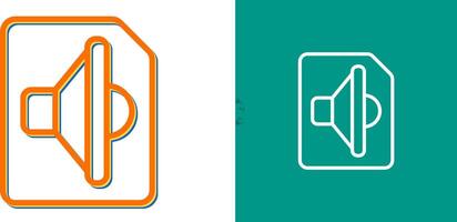 Audio File Vector Icon
