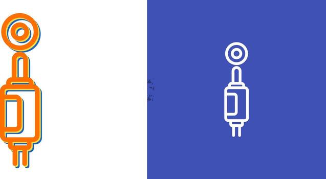 icono de vector de enchufe