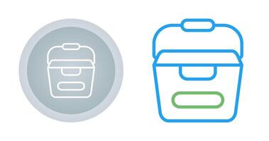 Portable water container Vector Icon