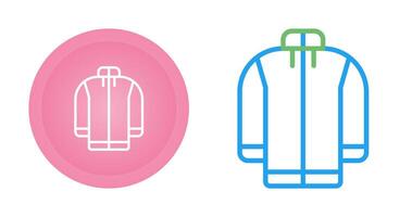 Fleece jacket Vector Icon