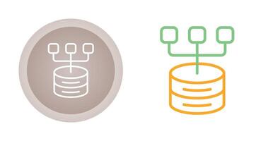 Data Modeling Vector Icon