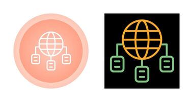 Network as a Service Vector Icon