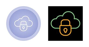 Private Cloud Vector Icon