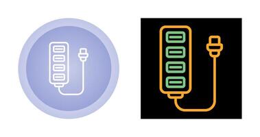 USB cubo vector icono