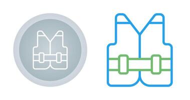 Reflective vest Vector Icon