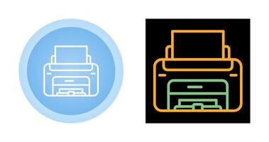 Laser Printer Vector Icon