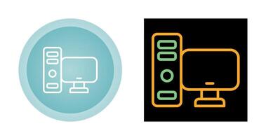 Computer Vector Icon