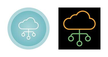 Cloud Computing Vector Icon