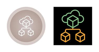 Cloud Infrastructure Vector Icon