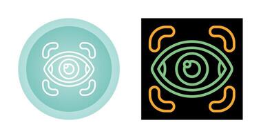 Retinal Scanner Vector Icon