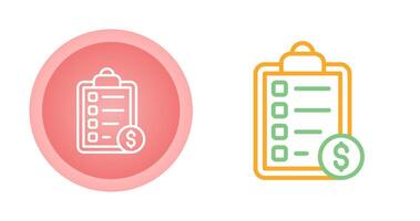 Financial Planning Vector Icon