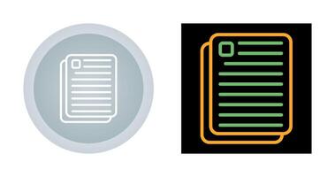 Document Vector Icon