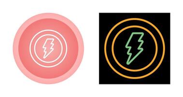 Lightning bolt Vector Icon