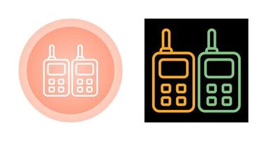 Two way Radio Vector Icon