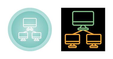 Network Monitoring Vector Icon