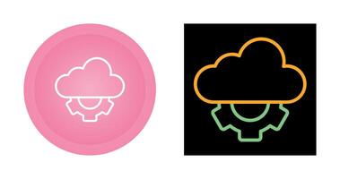 Cloud API Vector Icon