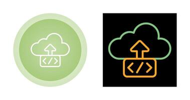 Cloud Deployment Vector Icon