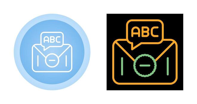 Text Message Vector Icon