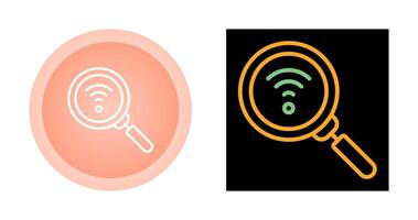Network Discovery Vector Icon