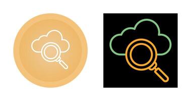 Cloud Server Vector Icon