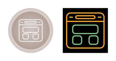 Browser Vector Icon