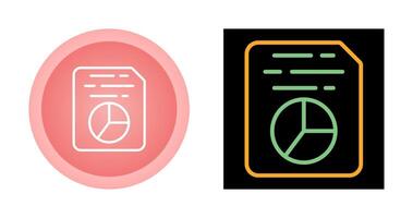 Document Insert Diagram Vector Icon