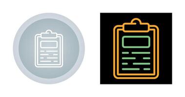 Clipboard Vector Icon