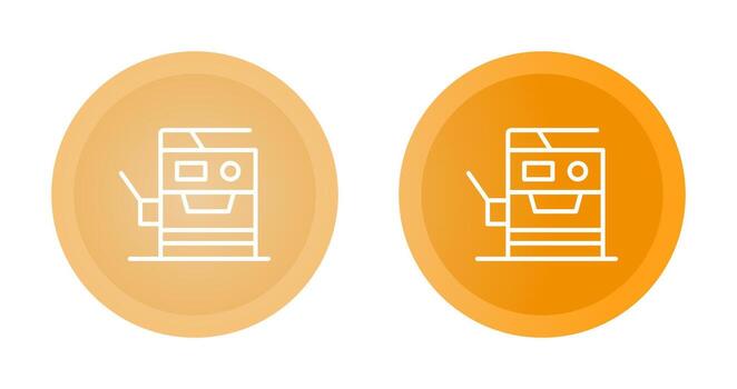 Copy Machine Vector Icon