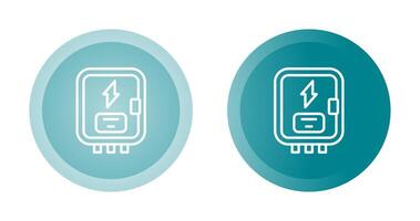 icono de vector de panel eléctrico