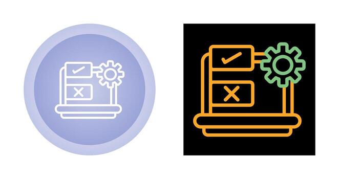 User Testing Vector Icon