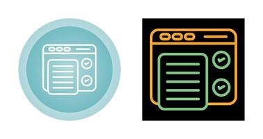 Concept Testing Vector Icon