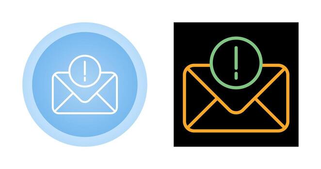 Error Message Vector Icon