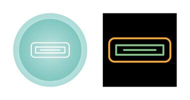 USB Port Vector Icon