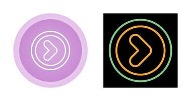 Angle Right Vector Icon